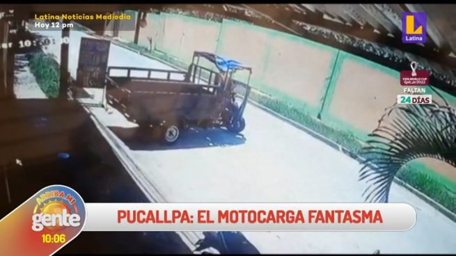 VIDEO: Captan una ‘furgoneta fantasma’ en las afueras de el Cementerio de Pucallpa