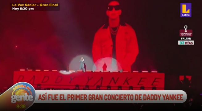 Así fue el primer gran concierto de Daddy Yankee en Perú