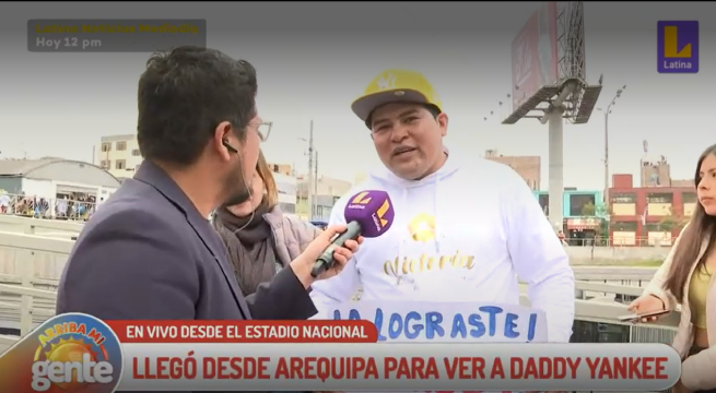 Así viven los peruanos la previa al  concierto de Daddy Yankee en Lima