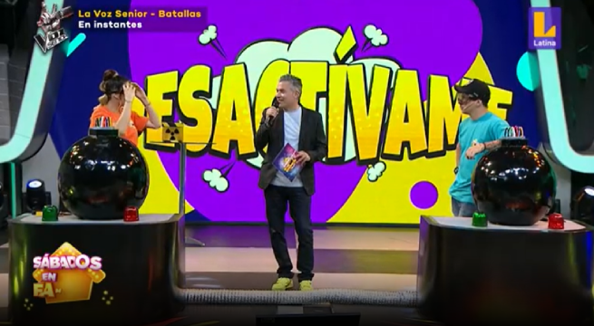 Korina Rivadeneira y Mario Hart se enfrentaron en ‘Desactívame’