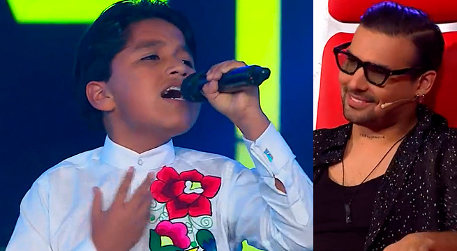 Sergio Junior cantó “Te sigo amando” en su audición a ciegas