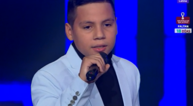 Menor de 11 años entonó canción de Luis Miguel en su audición