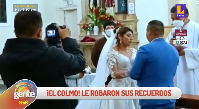 Pareja recién casada pide a ladrones que devuelvan los recuerdos de su boda