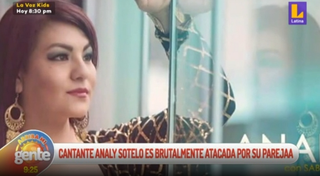 La cantante Analy Sotelo es brutalmente atacada por su pareja: 