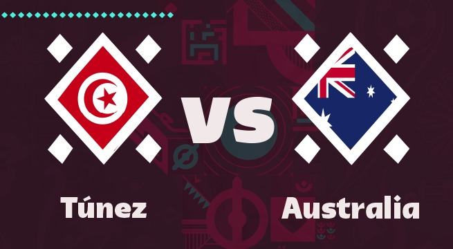 Túnez vs Australia (0-1) - Partido Completo - Sábado 26 de noviembre