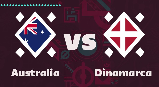 Australia vs Dinamarca (1-0) - Partido Completo - Miércoles 30 de noviembre