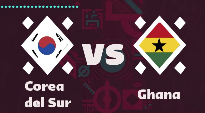 Corea del Sur vs Ghana (2-3) - Partido Completo - Lunes 28 de noviembre