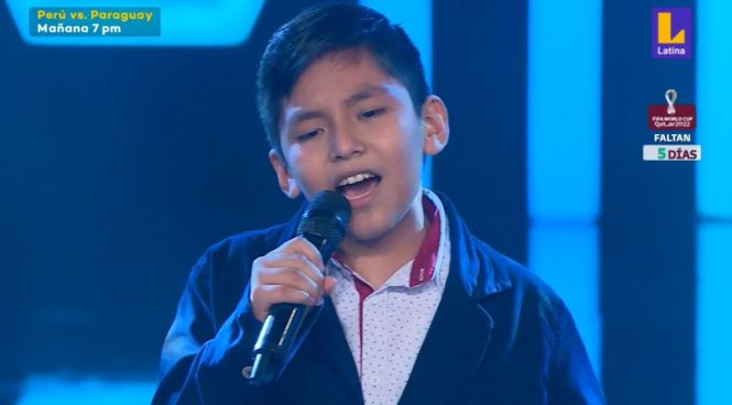 La Voz Kids: Mauricio de apenas 9 años llegó desde Piura para interpretar 