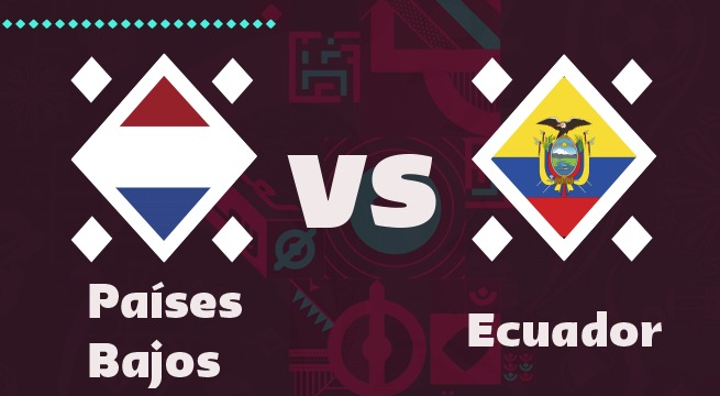 Países Bajos vs Ecuador - Partido Completo - Viernes 25 de noviembre