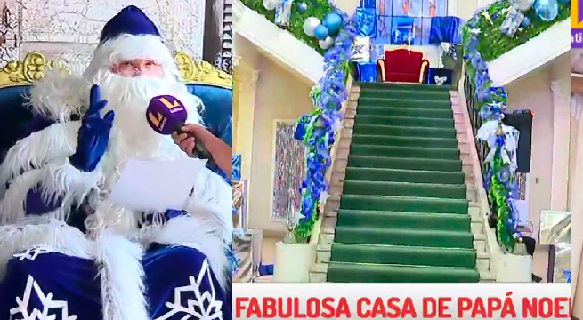 Conoce la fabulosa Casa de Papá Noel