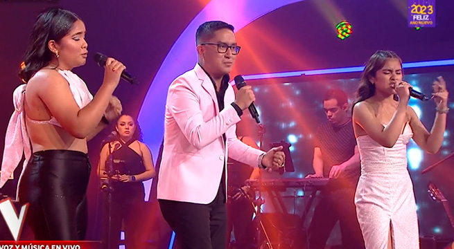 Renato, Romina y Roxana impresionaron al cantar “Lo pasado, pasado”