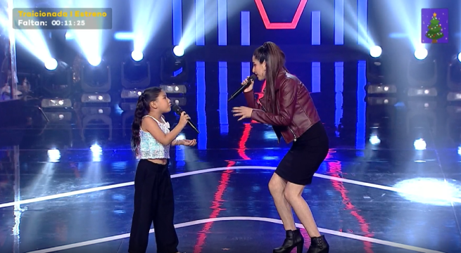 Entrenadora Eva Ayllón quedó sorprendida al ver a semifinalista de “La voz kids”