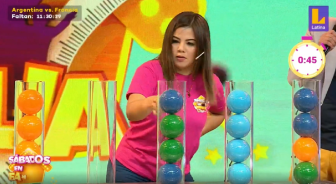 “Sábados en familia”: Kate Candela y Estrella Torres concursaron en el juego “Desespérate”