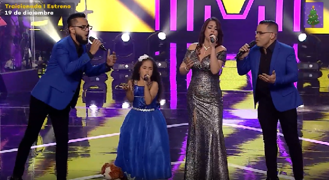 Toda una familia se presentó en “La voz generaciones” y pasó a la siguiente etapa