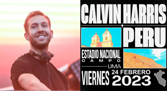 Conciertos 2023: Calvin Harris confirma su llegada a Perú
