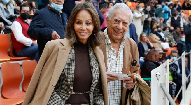 Mario Vargas Llosa se separa de Isabel Preysler luego de casi ocho años de relación