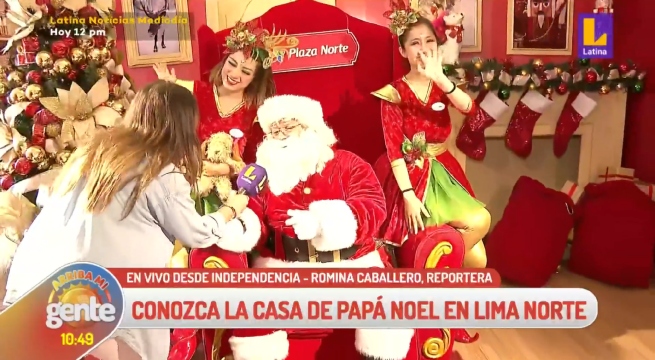 Arriba Mi Gente: Conoce la Villa Navideña de Papá Noel en Lima