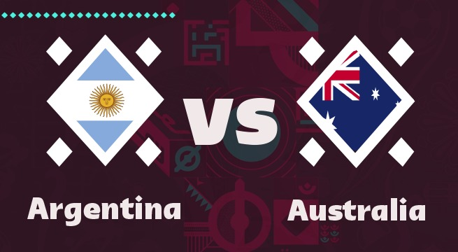 Argentina vs Australia (2-1) - Partido Completo - Sábado 3 de diciembre