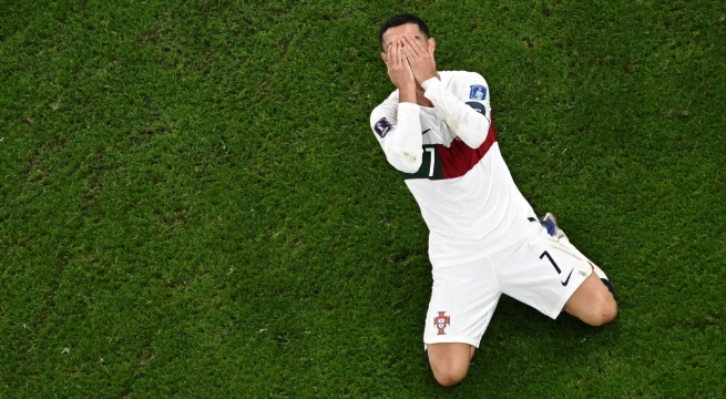 Cristiano Ronaldo se despide llorando de Qatar 2022