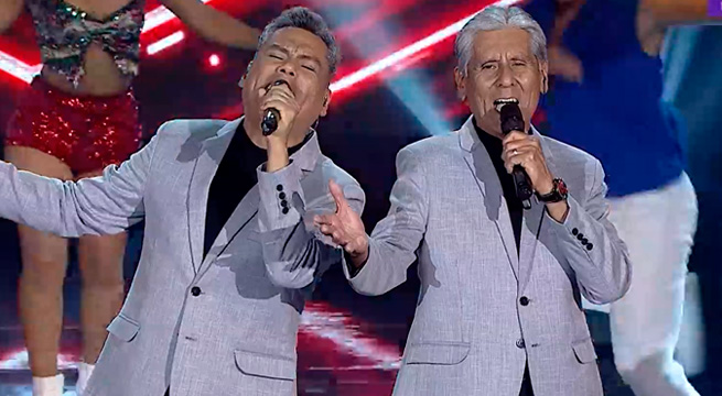 Julio y César Mancilla retumbaron el escenario con “Vivir así es morir de amor”