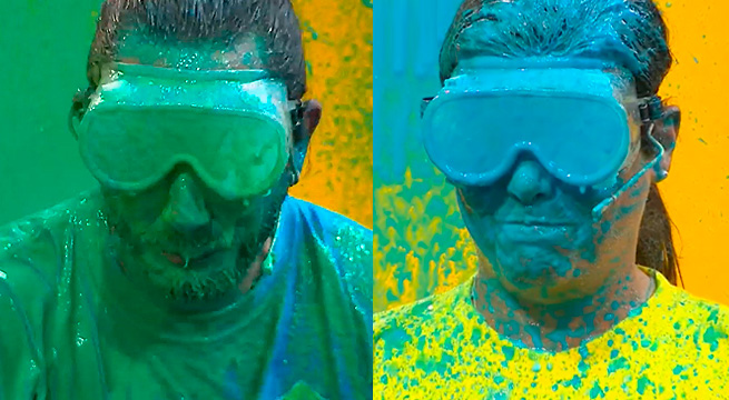 Christopher Gianotti y Giovanna Valcárcel no se salvaron de los Cañones del Saber