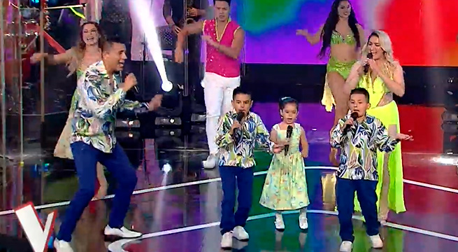 Los Chacaltana clasificaron a la gran final de La Voz Generaciones