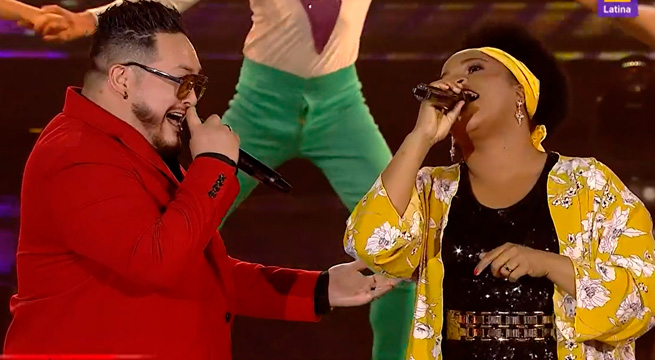 Veruska Verdú y Coti Loyola interpretaron un mix de cuatro temas en La Voz Generaciones