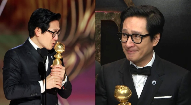 “Durante tantos años tuve miedo de no poder ofrecer nada más”: El emotivo discurso de Ke Huy Quan en los Golden Globes
