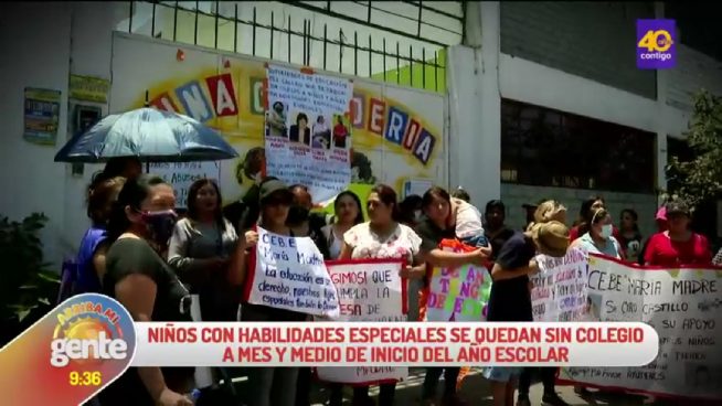 Arriba mi Gente: Niños con habilidades especiales se quedan sin colegio