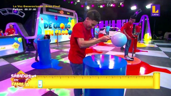 Sábados en Familia: Los Underwood se enfrentaron a los Blas en De Globo en Globo