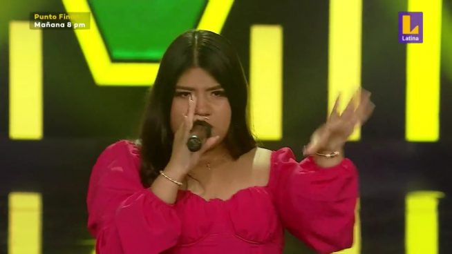 La Voz Perú: Fiorella Castillo llegó al escenario para cantar 'Mix Raffaella'