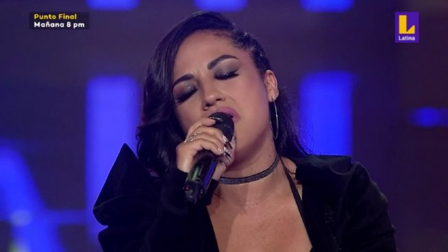 La Voz Perú: Lucy Young volvió al set para cantar 'Lo Que Son Las Cosas'