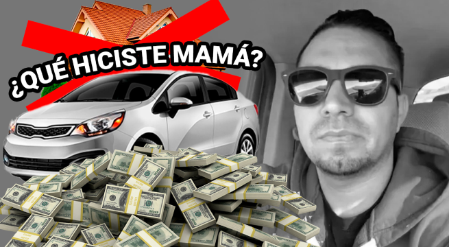 Hombre enviaba dinero a su madre para comprarle una casa y ella se lo gasta en un auto para su hermano.