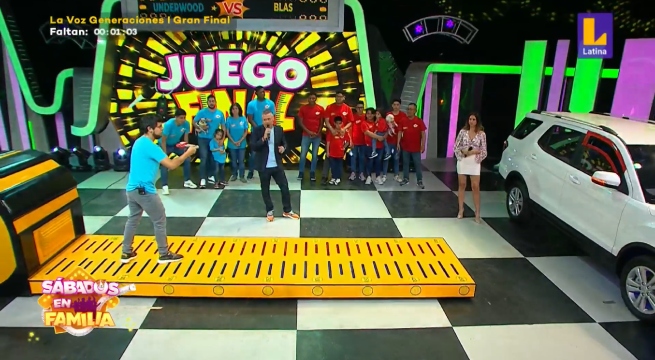 Sábados en Familia: Los Blas y los Underwood compitieron por el gran premio
