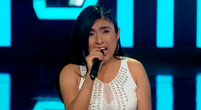 Rocío Moreno cantó “Presencié tu amor” en su audición a ciegas