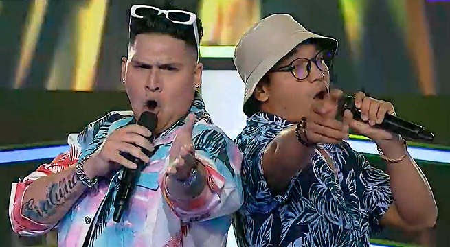 Richo y Coco Bandenay armaron la fiesta al cantar “Materialista”