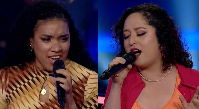 Amanda Ortiz y Laura Arriola brillaron al cantar “Algo más”