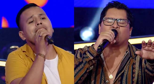 Felipe Bobadilla y William Castro batallaron cantando “Que nadie se entere”