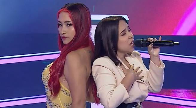 Angie M y Andreina Montilla se apoderaron del escenario con “Miénteme”