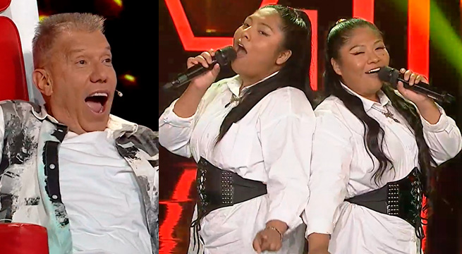 Daniela y Xiomara Gallegos impresionaron al cantar “Amiga mía”