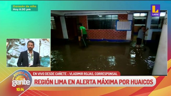Arriba mi Gente: Región Lima en alerta máxima por huaicos