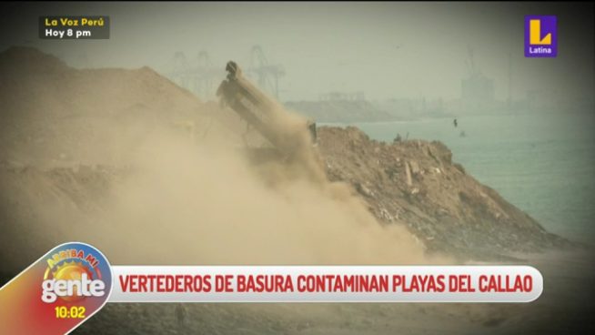Arriba mi Gente: Vertederos de basura contaminan playas del Callao