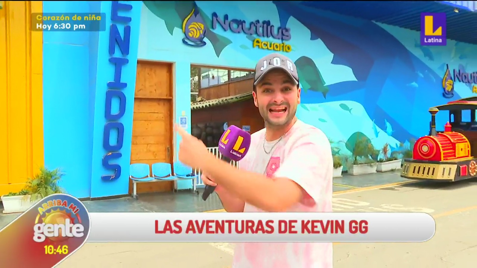 Arriba mi Gente: Las aventuras de Kevin GG en el acuario más grande del Perú