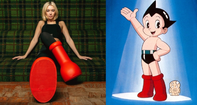 ‘Big Red Boots’: Las peculiares “botas de Astro Boy” que pueden costar más de 1200 dólares