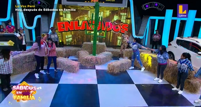 Sábados en Familia: Los Bedoya y los Loayza se midieron en ‘Enlazados’