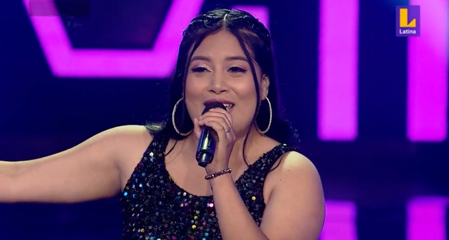 Karla Ybañez trajo la cumbia al escenario de La Voz Perú con el tema ‘Pasito tun tun’