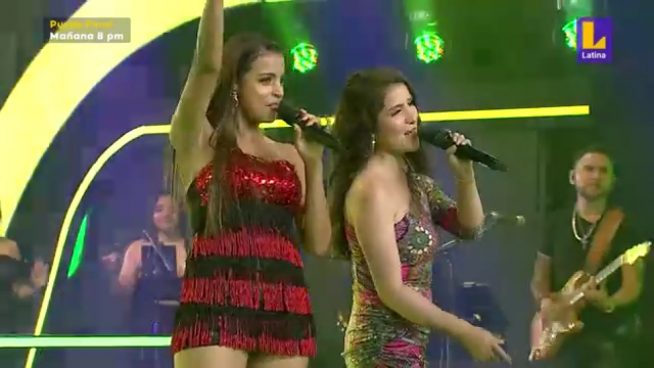 Mae Morales y Fabiola Cruzado deslumbraron a todos cantando 'Canalla'