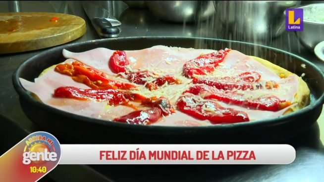 Arriba mi Gente: Hoy se celebra el 'Día Mundial de la Pizza'