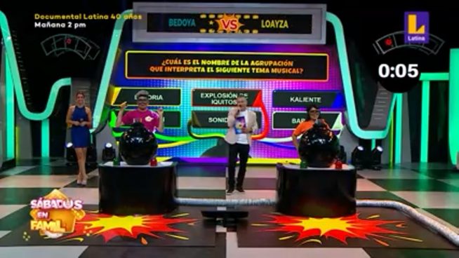 Sábados en Familia: Los Bedoya y los Loayza jugaron 'Desactívame'