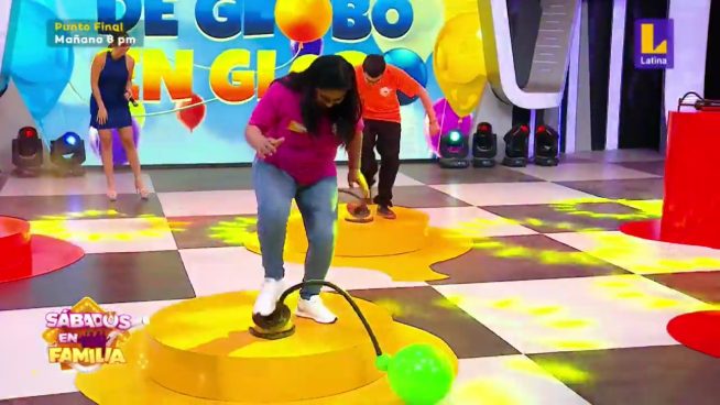 Sábados en Familia: Los Bedoya y los Loayza se midieron en 'De Globo en Globo'